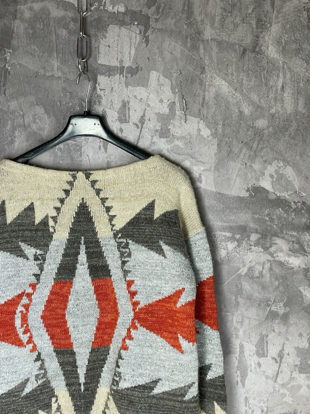 Polo Ralph Lauren × Ralph Lauren × Vintage Vintage Polo Ralph Lauren hand knit Colour sweater Size M / US 6-8 / IT 42-44 - 4 Thumbnail