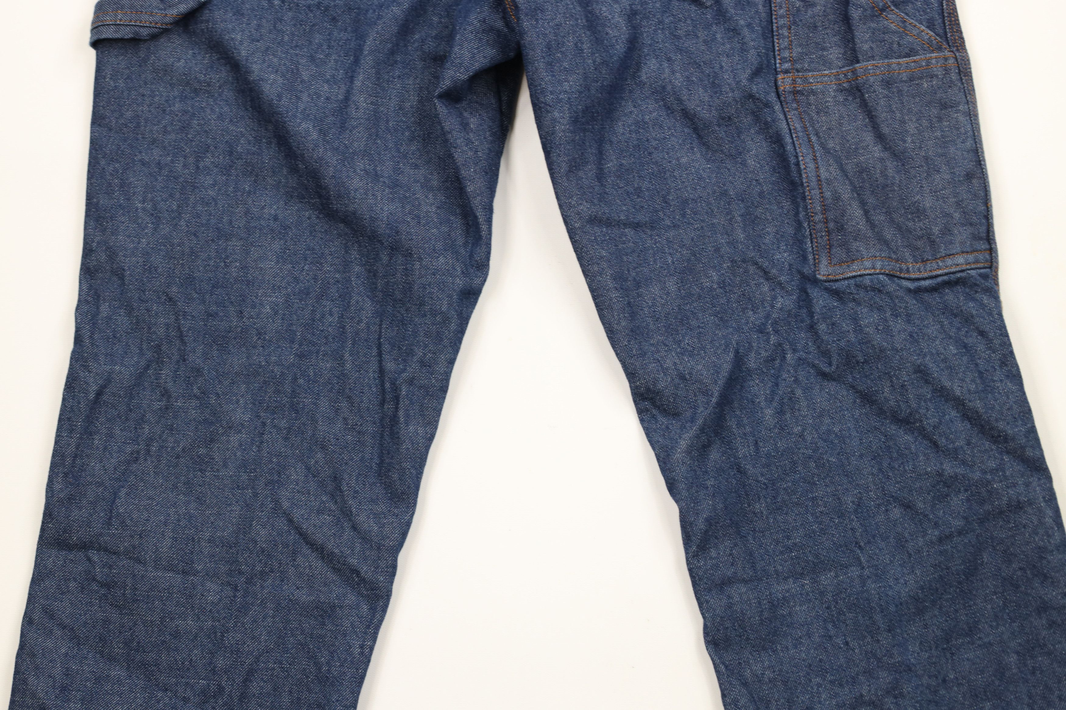 Vintage Vintage Streetwear Fit Flannel Lined Denim Jeans Blue Cotton Size US 36 / EU 52 - 11 Thumbnail