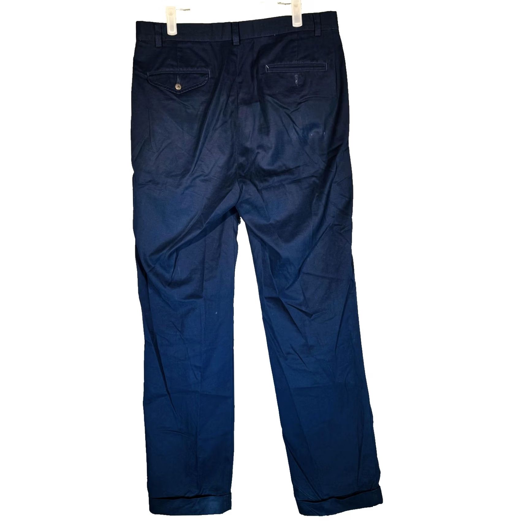 Polo Ralph Lauren Polo by Ralph Lauren Hammond Chino Pants Boys M 33x32 Blue Twill 100% Cotton Size US M / EU 48-50 / 2 - 7 Thumbnail