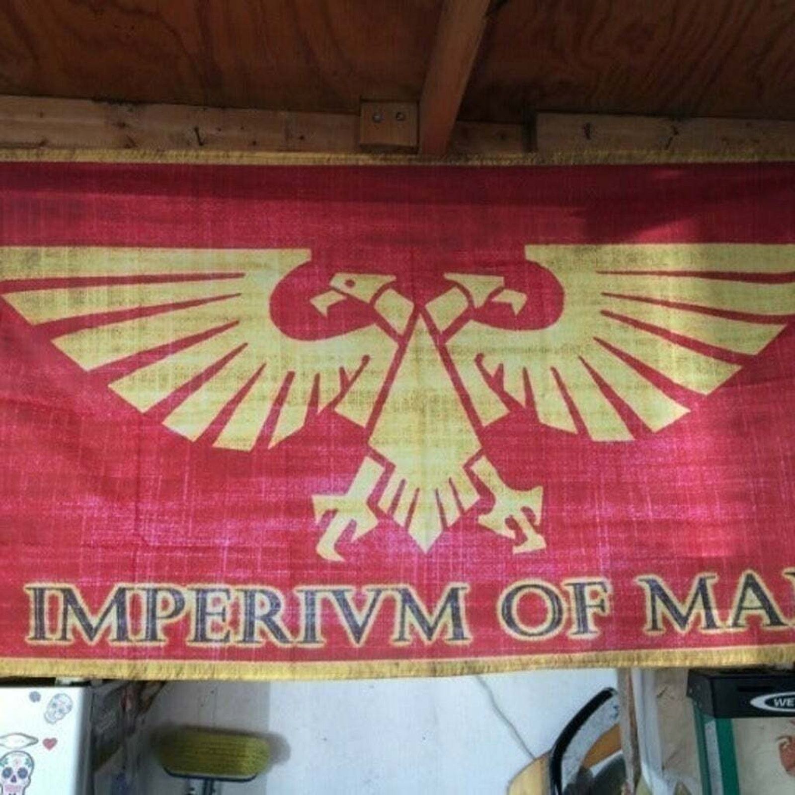 Other Warhammer 40000 5ft Imperium Of Man Flag Size ONE SIZE - 3 Thumbnail