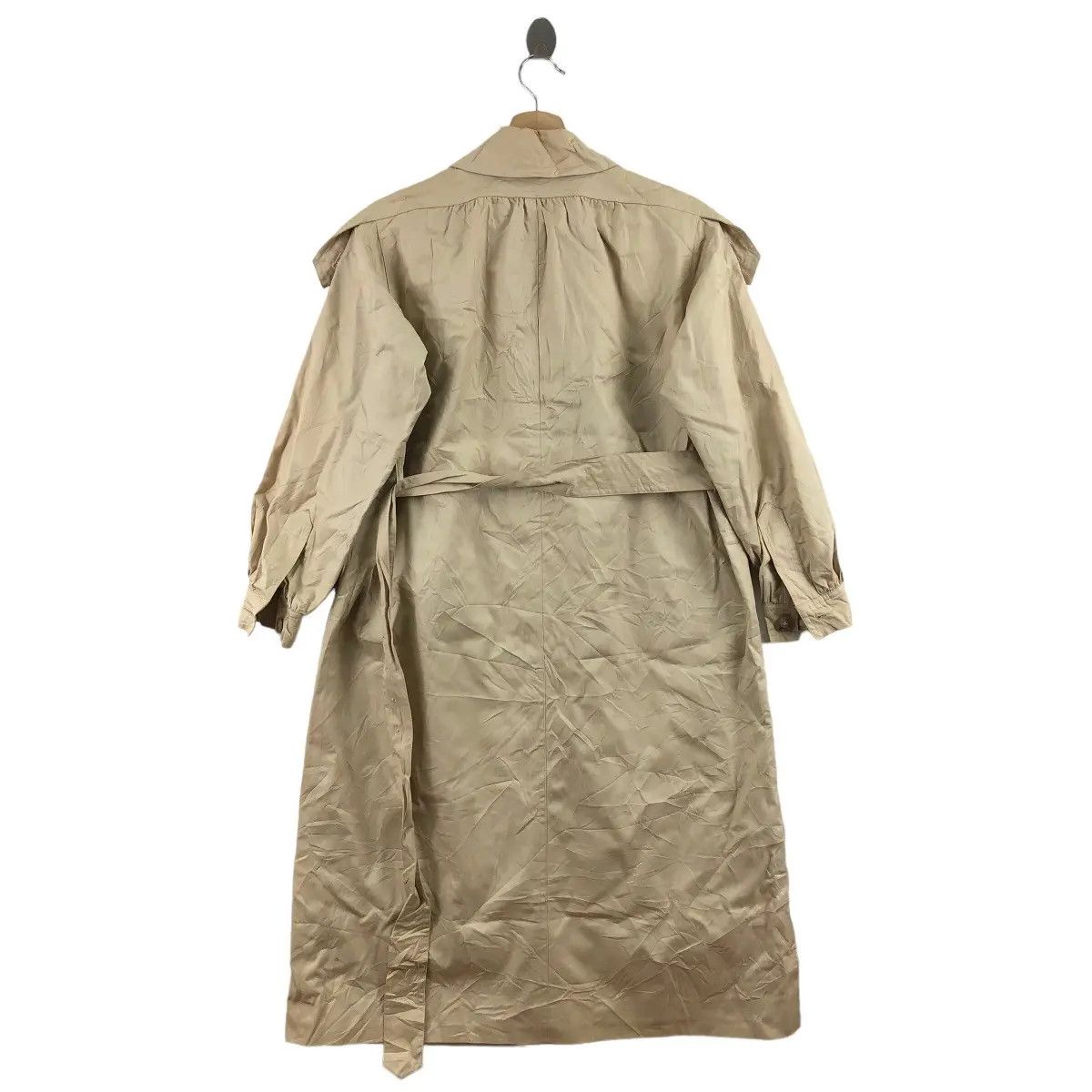 Yves Saint Laurent Vintage YSL Yves SAINT LAURENT Paris Belt Trench Coat Parka Size L / US 10 / IT 46 - 4 Thumbnail