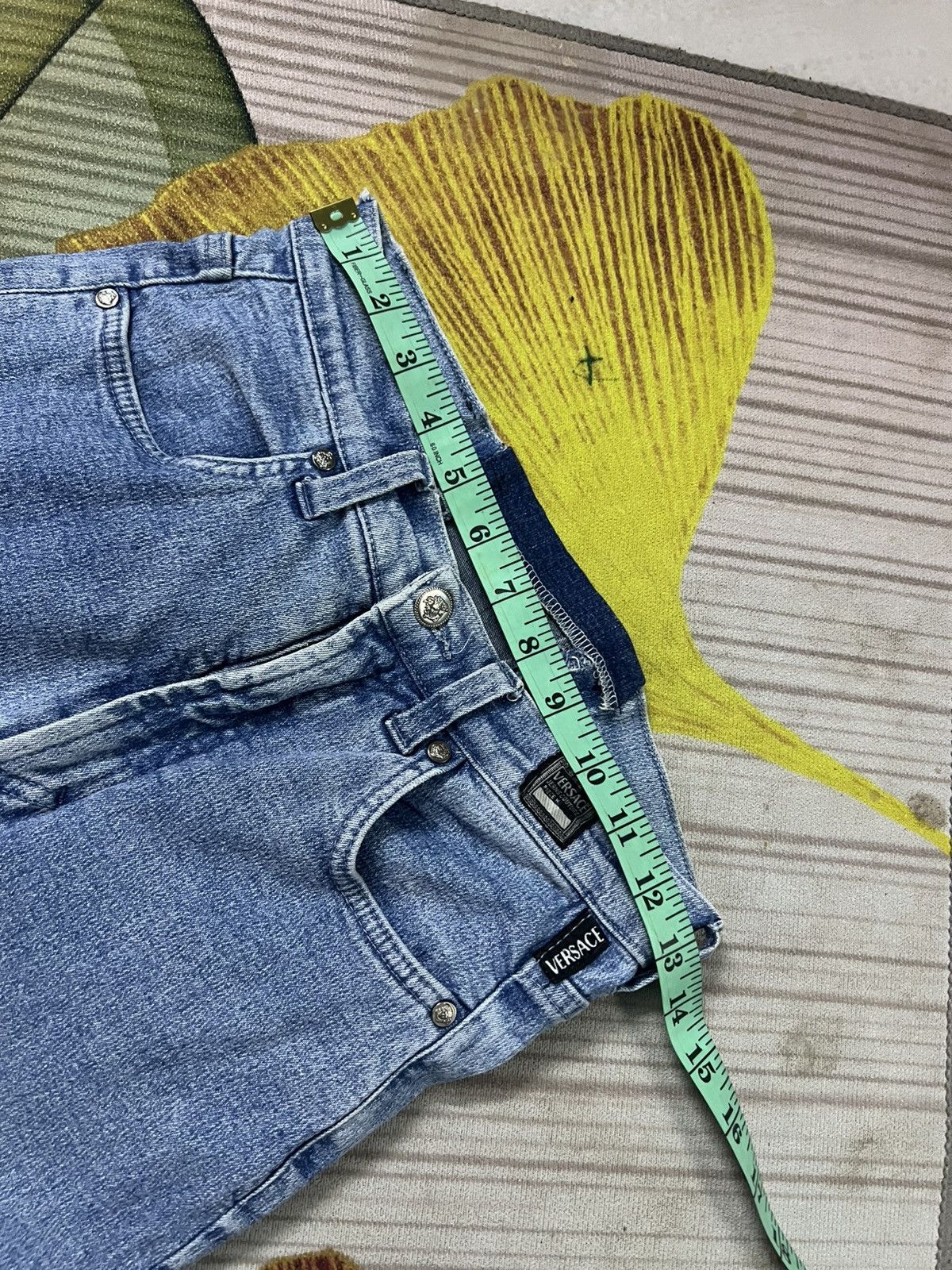 Versace Jeans Couture 💥Versace Jean Couture Faded Jean Size 26" / US 2 / IT 38 - 3 Thumbnail