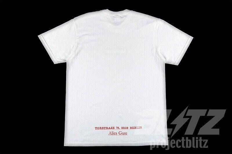 Supreme FW21 SUPREME BERLIN BOX LOGO TEE T-SHIRT WHITE 2XL XXL 2021 Size US XXL / EU 58 / 5 - 4 Thumbnail