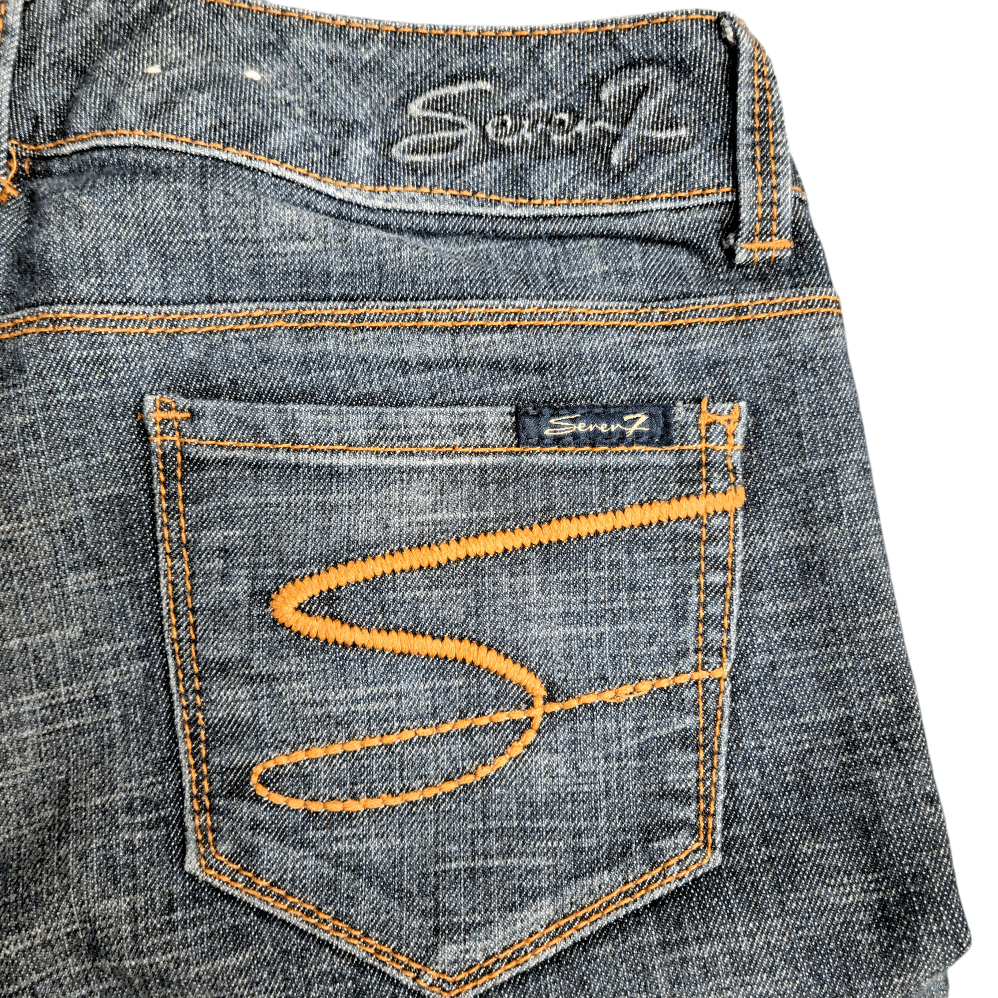 Seven 7 Seven 7 Jeans Sexy Flare Blue Jeans Size 30" / US 8 / IT 44 - 8 Thumbnail