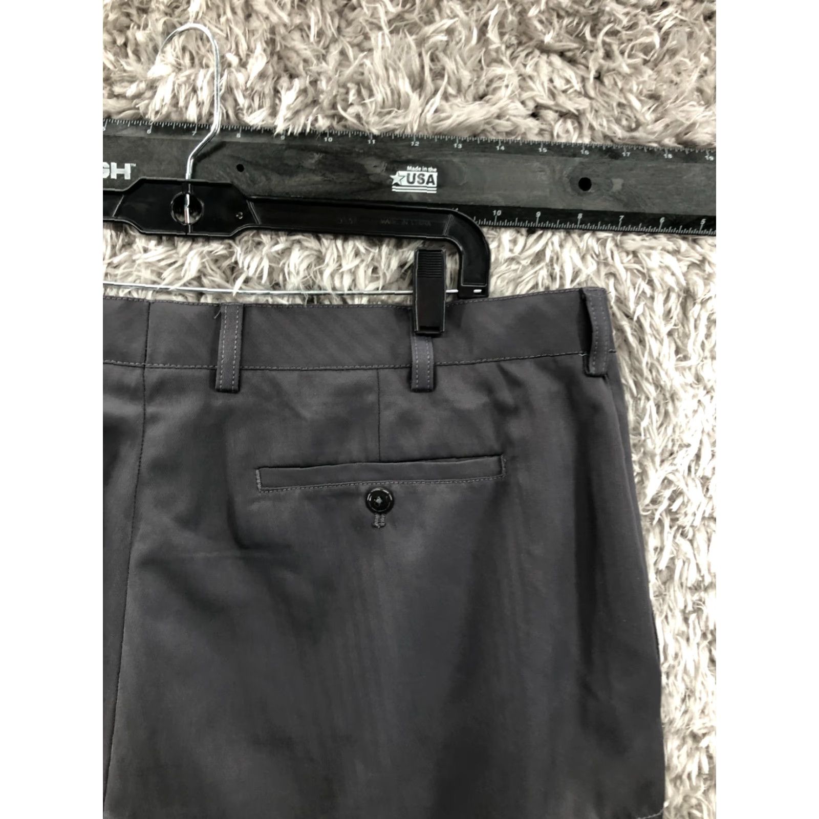 Vintage Island Republic Cargo Shorts Mens Size 40 Mid Rise Dark Gray 100% Polyester Size US 40 / EU 56 - 6 Thumbnail