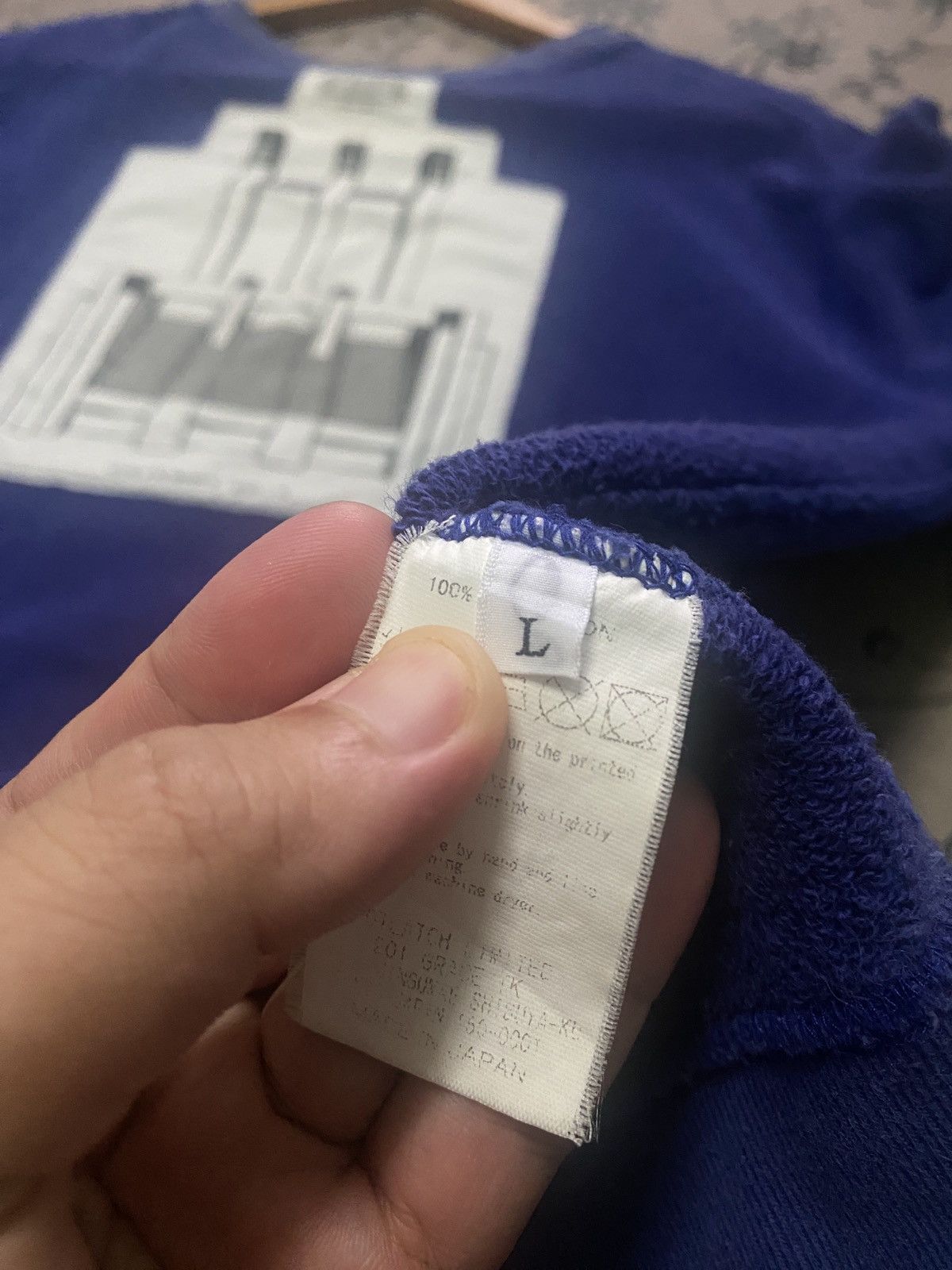 Cav Empt 💥RARE💥 VINTAGE CAV EMPT OTHER SIDE BLUE CREWNECT SWEATSHIRT💥 Size US L / EU 52-54 / 3 - 14 Thumbnail