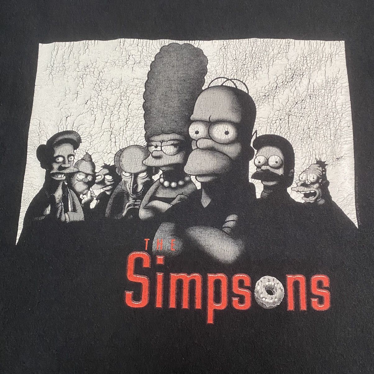 Cartoon Network × The Simpsons × Vintage THE SIMPSONS CARTOON SUPRANOS MOVIE PARODY TEE Size US L / EU 52-54 / 3 - 7 Thumbnail
