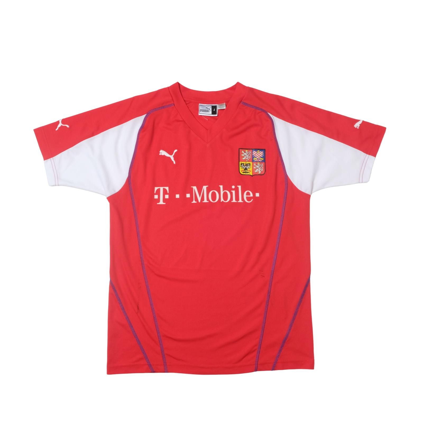 Puma 2003/04 Czech Republic Home Shirt Puma (L) Size US L / EU 52-54 / 3 - 1 Thumbnail