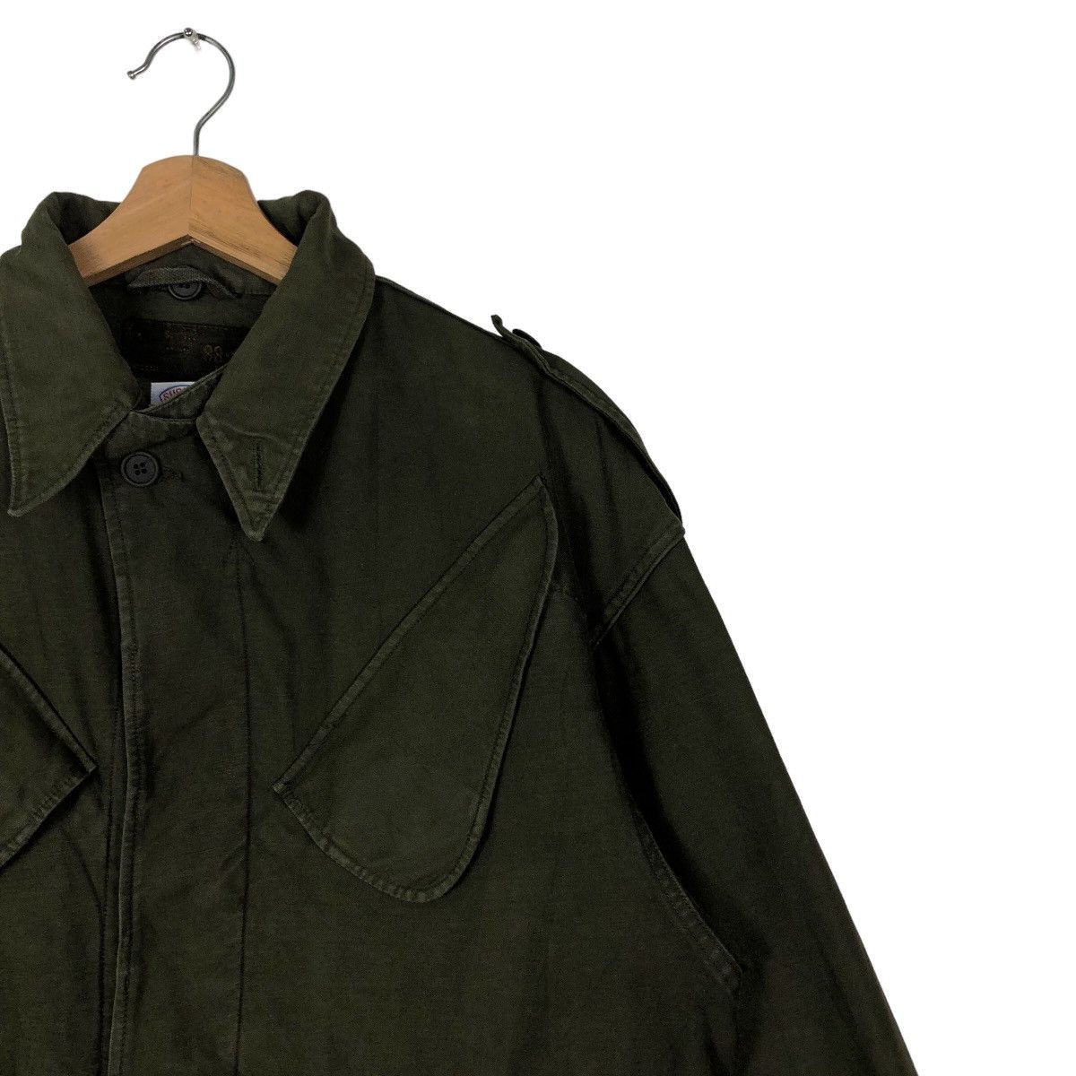 Vintage 🔥40’s True Vintage Slant Pocket Cargo Inspector Jacket Size US M / EU 48-50 / 2 - 5 Thumbnail