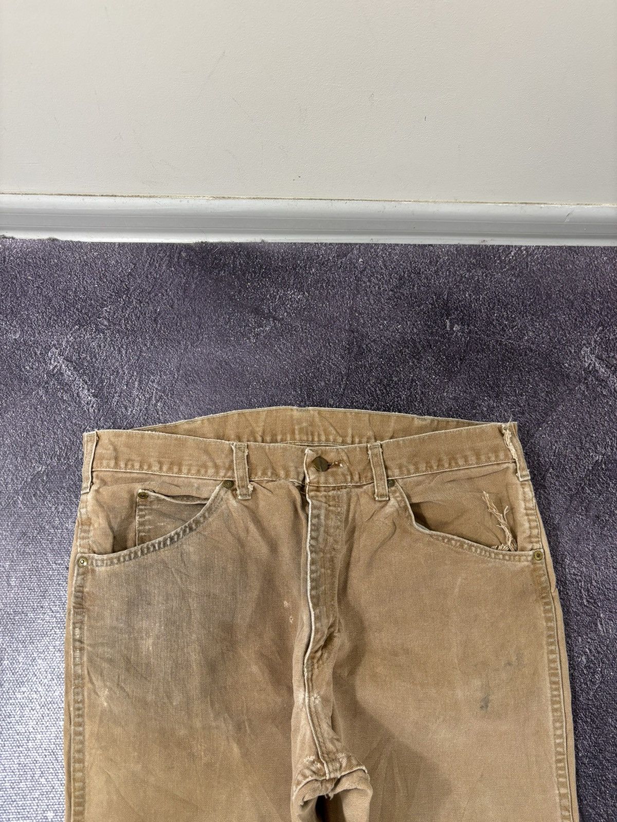 Carhartt Vintage 90s Carhartt USA Made Carpenter Work Baggy Pants Size US 38 / EU 54 - 14 Thumbnail