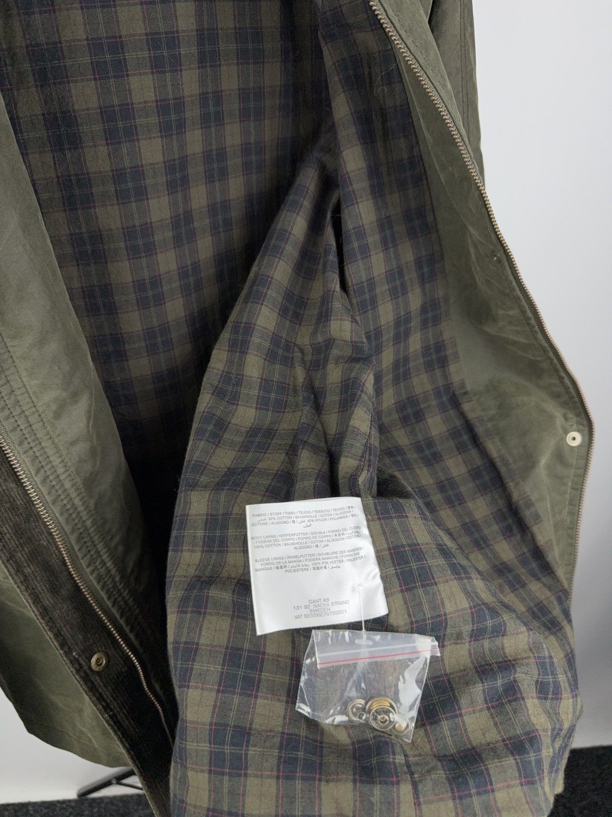 Gant Luxury London Cotton GANT Retro Wax Barbour style Jacket Size L / US 10 / IT 46 - 11 Thumbnail