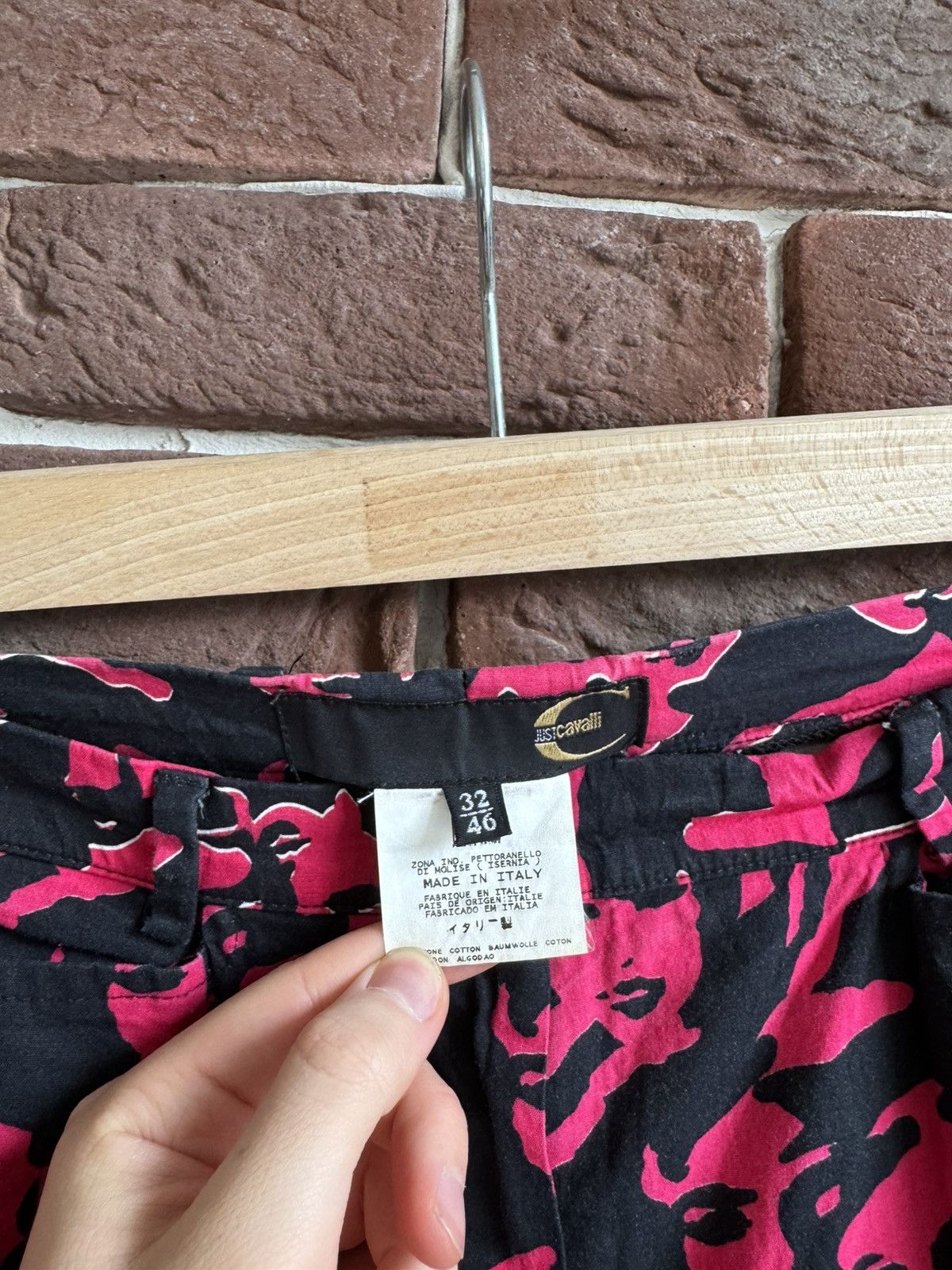 Just Cavalli Rare Vintage Just Cavalli Pixel Face Archive Pants Size US 28 / EU 44 - 7 Thumbnail