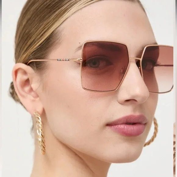 Burberry NEW Burberry BE3133 DAPHNE 133713 Square Women Sunglasses Size ONE SIZE - 9 Thumbnail