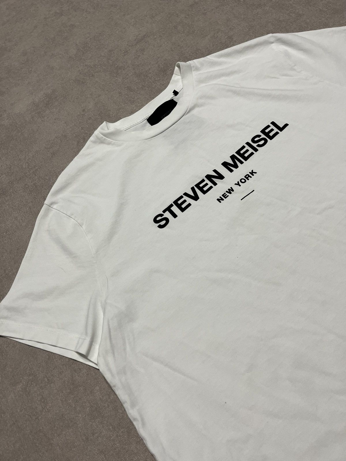 Zara Zara X Steven Meisel Logo Print Mens T shirt White Size S Size US S / EU 44-46 / 1 - 4 Thumbnail