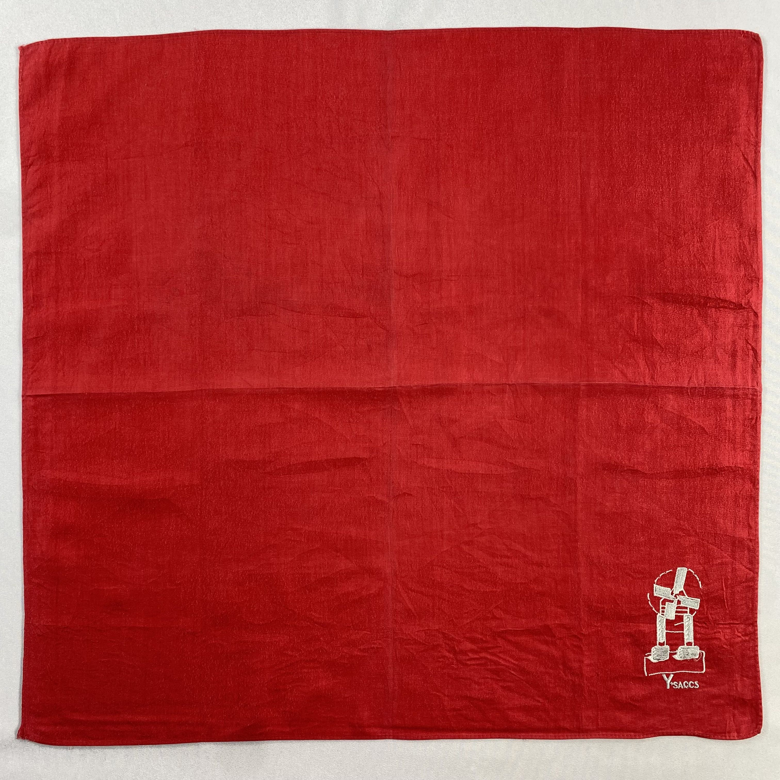 Japanese Brand × Vintage Saccsny Ysaccs Bandana/ Handkerchief / Neckerchief-P1577 Size ONE SIZE - 1 Thumbnail