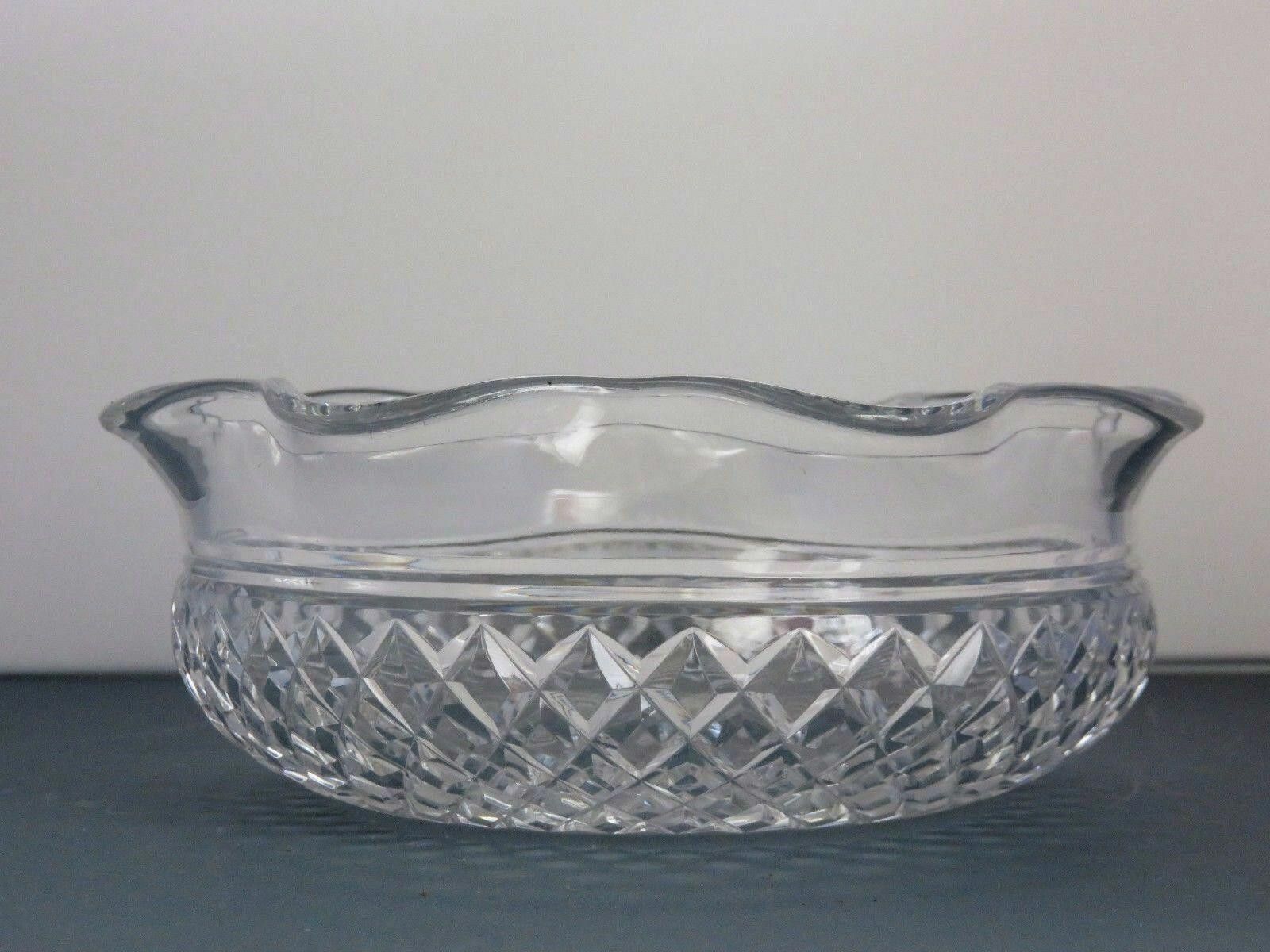 The Unbranded Brand Vintage Small Cut Glass Lead Crystal Bowl 2 7/8" Size ONE SIZE - 2 Thumbnail