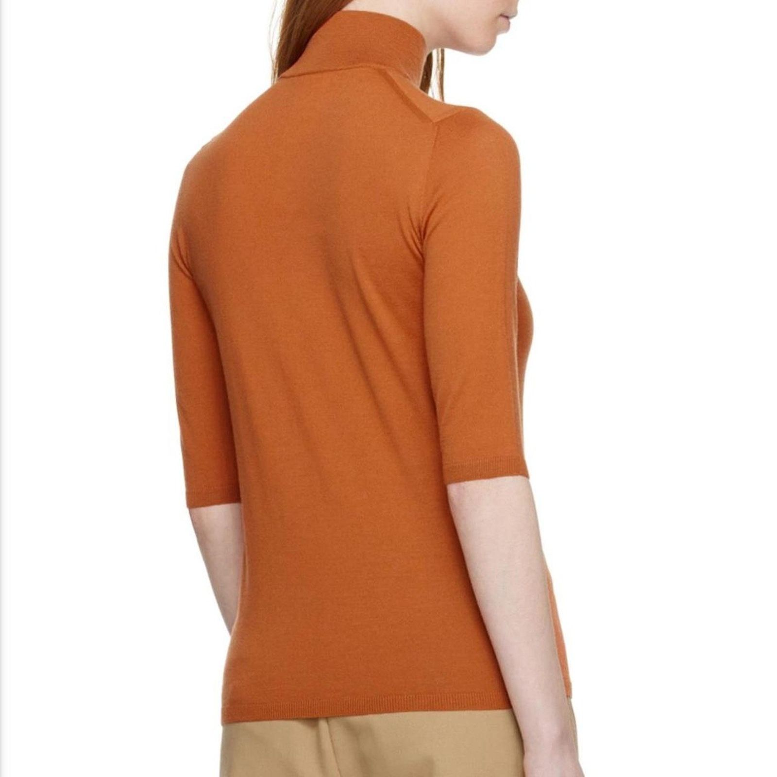 Max Mara Max mara burnt orange turtleneck Size S / US 4 / IT 40 - 4 Thumbnail