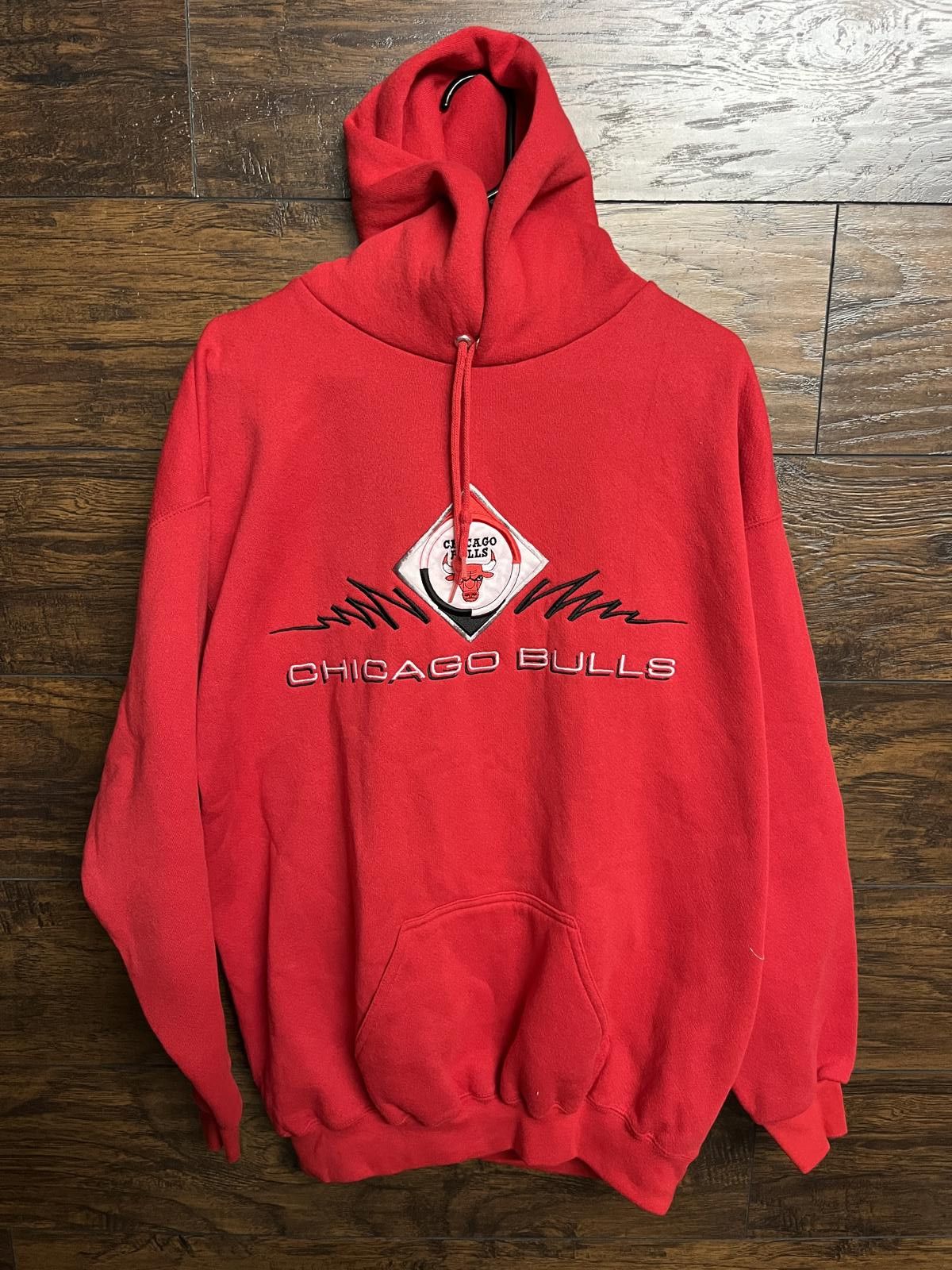 Logo 7 VTG Chicago Bulls Hoodie - Logo 7 Made in USA Bulls - XL Size US XL / EU 56 / 4 - 1 Thumbnail