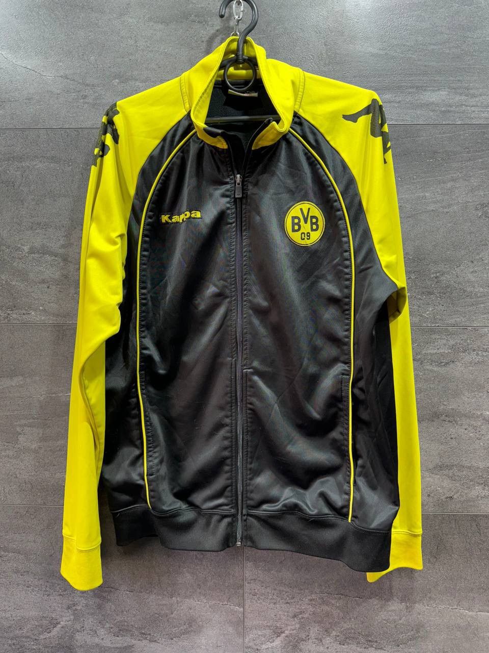 Kappa Borussia Dortmund Kappa vintage Zip Up Jacket sweatshirt Size US L / EU 52-54 / 3 - 1 Thumbnail