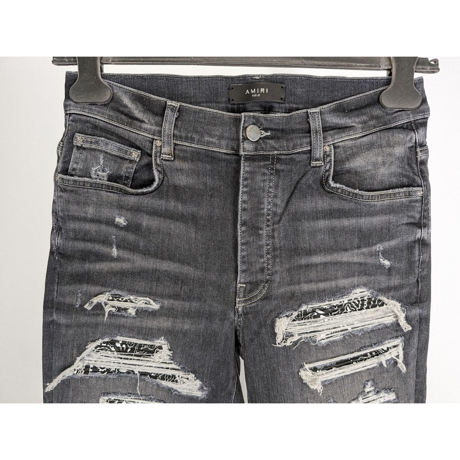 o1rshd1 Bandana Thrasher Jeans in Grey