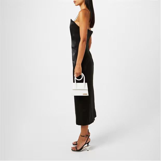 Jacquemus o1g2r1mq1024 Double Sandals in Black & White Size US 7 / IT 37 - 6 Thumbnail