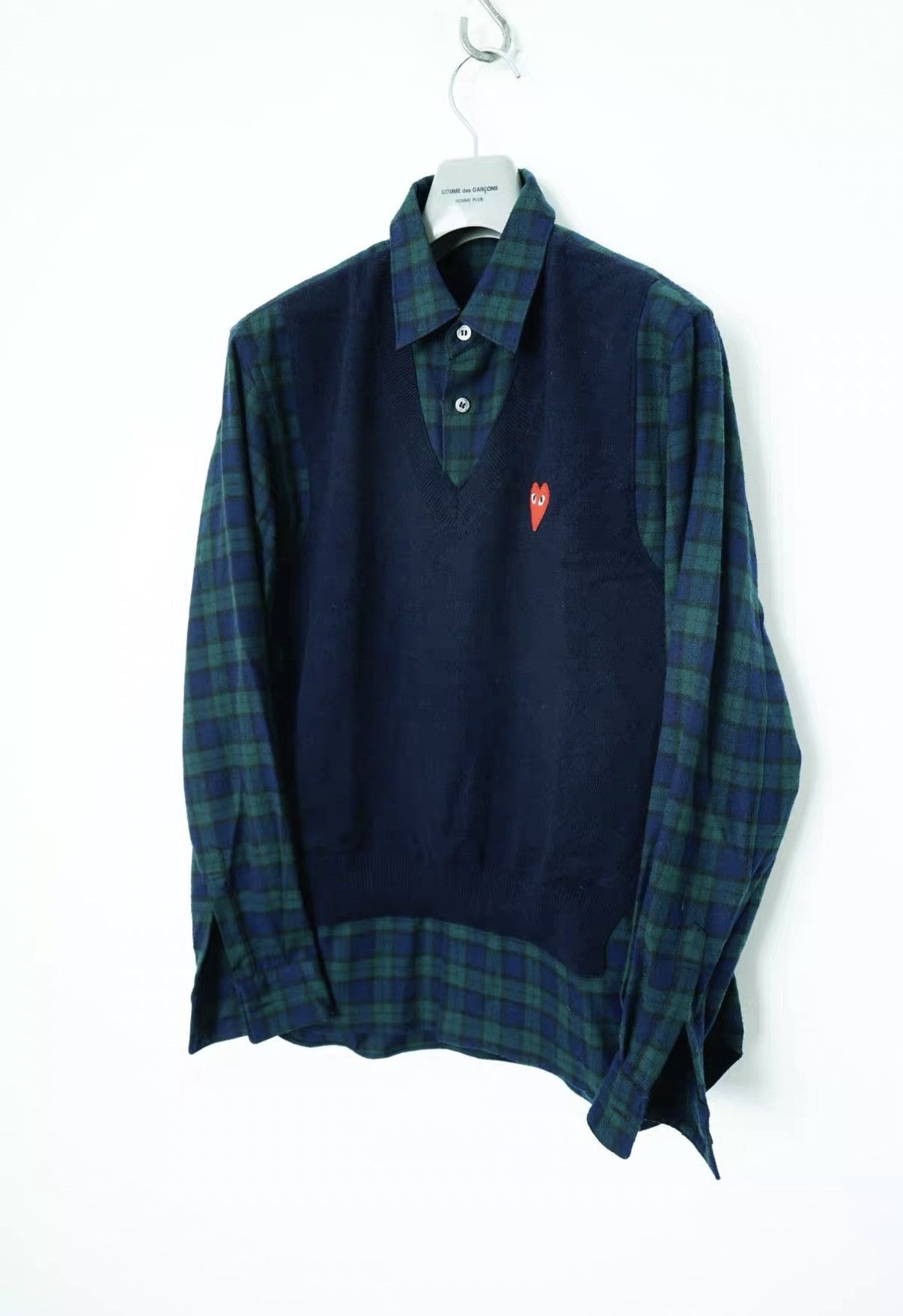 Comme des Garcons Comme des Garçons Fake Two-Piece Shirt Size US S / EU 44-46 / 1 - 2 Thumbnail