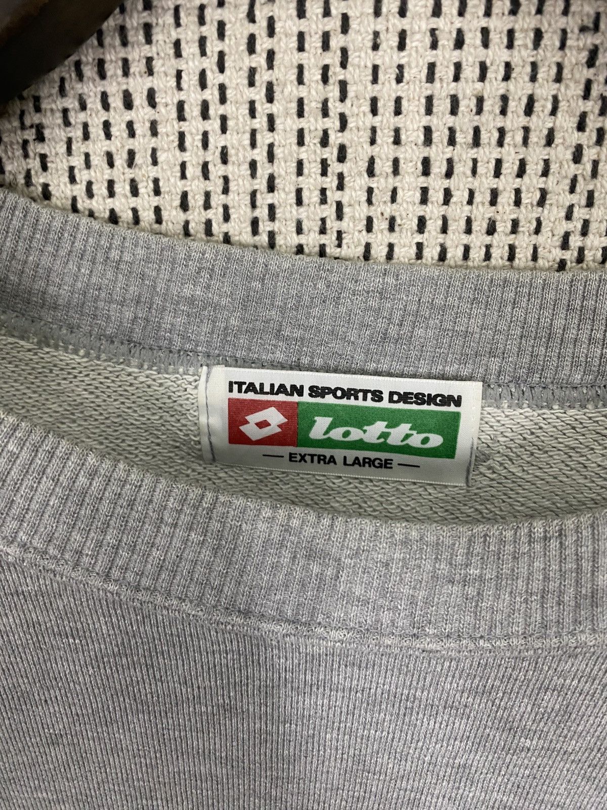 Lotto Sport Vintage 90s lotto sweatshirt crewneck spellout Size US XL / EU 56 / 4 - 5 Thumbnail