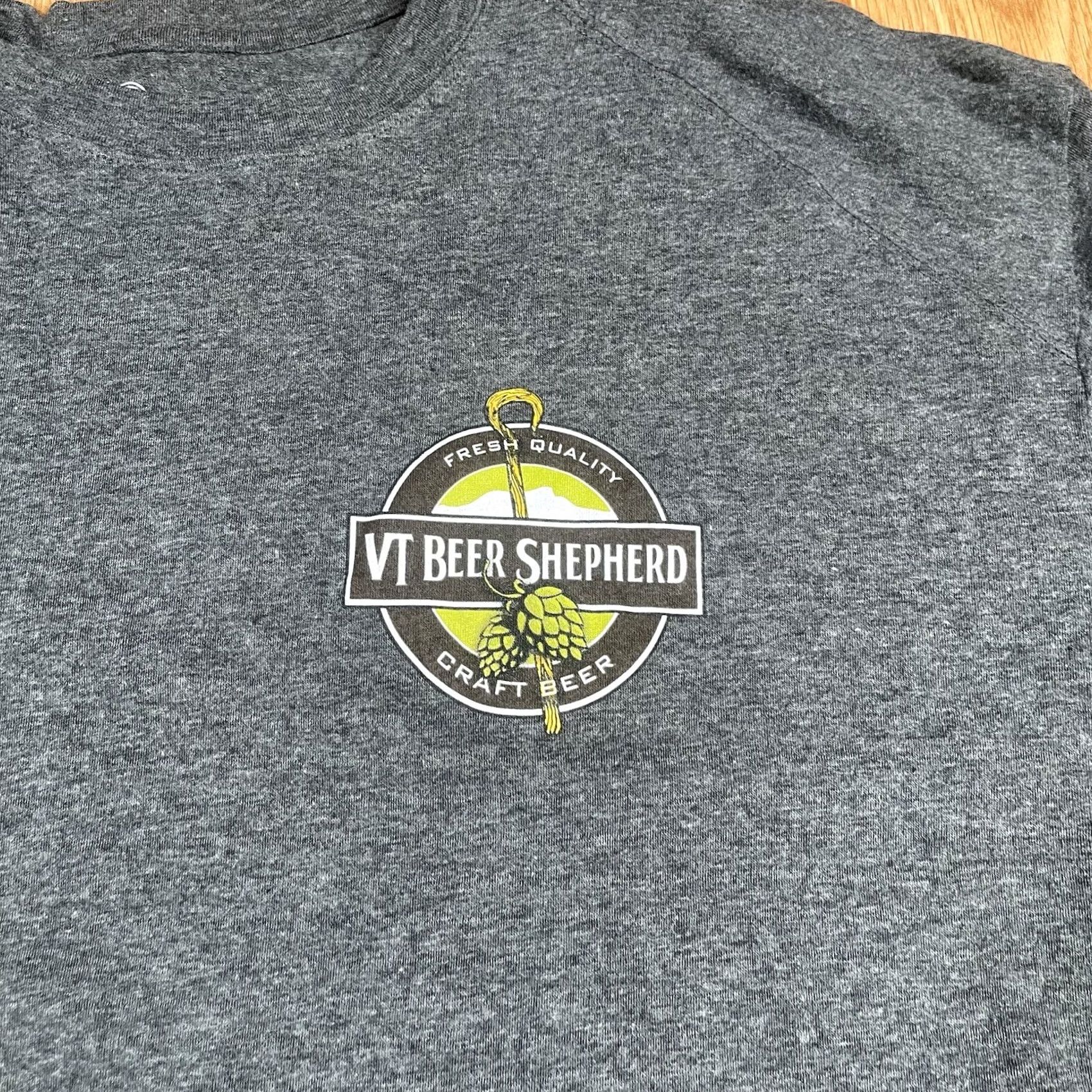 Vintage Badger CrewNeck T-Shirt Mens XL Gray Cotton Spandex Blend Short Sleeve Crew Neck Regular Fit Canvas Logo Vintage: No Size US XL / EU 56 / 4 - 3 Thumbnail