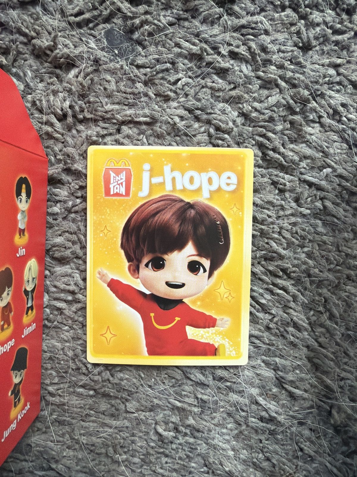 Hypebeast 2025 McDonald’s TinyTAN J-Hope Figure Size ONE SIZE - 5 Thumbnail