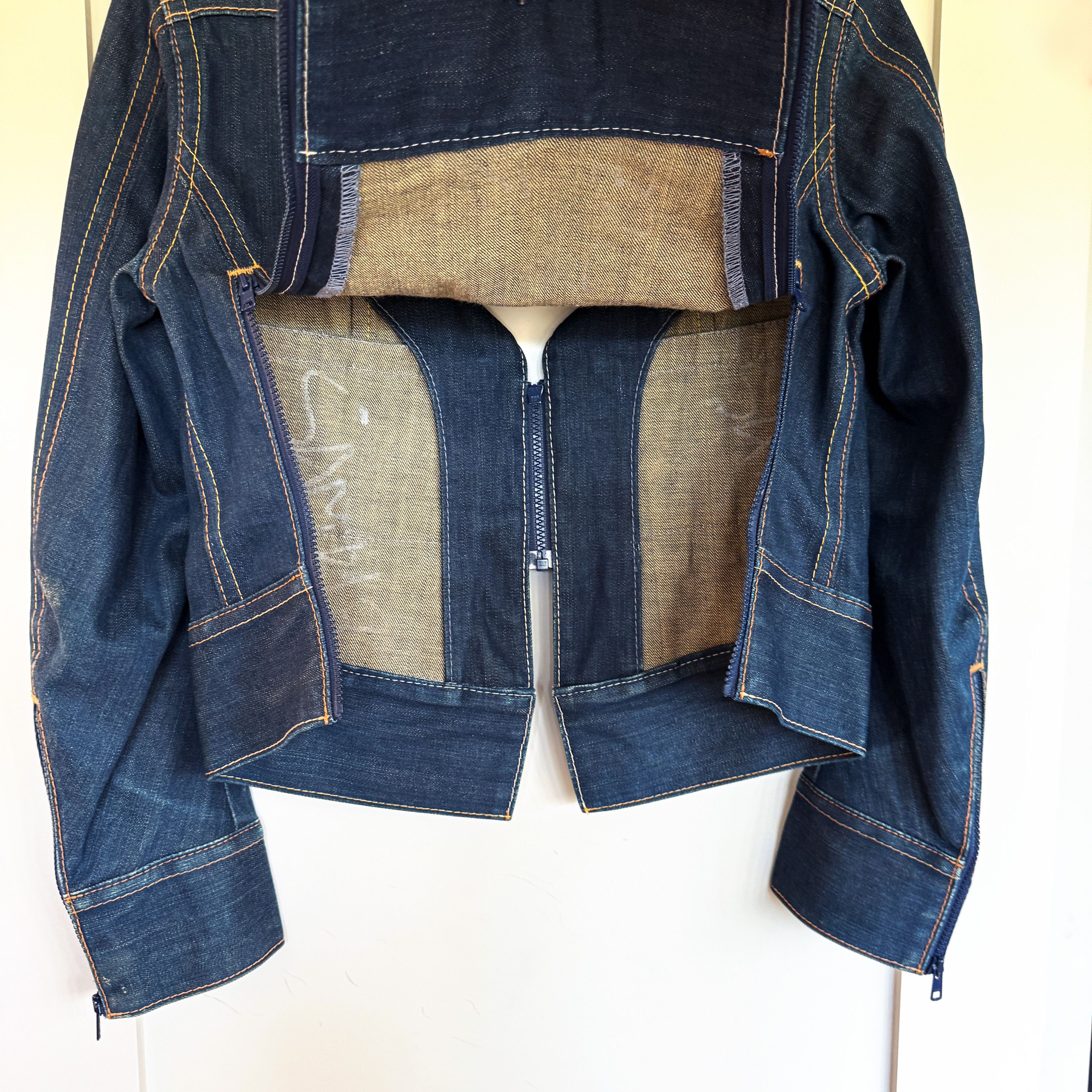 Levi's Rare Levi’s RED Sample Denim Jacket – Circa 1999 6 SM/MED Size M / US 6-8 / IT 42-44 - 9 Thumbnail
