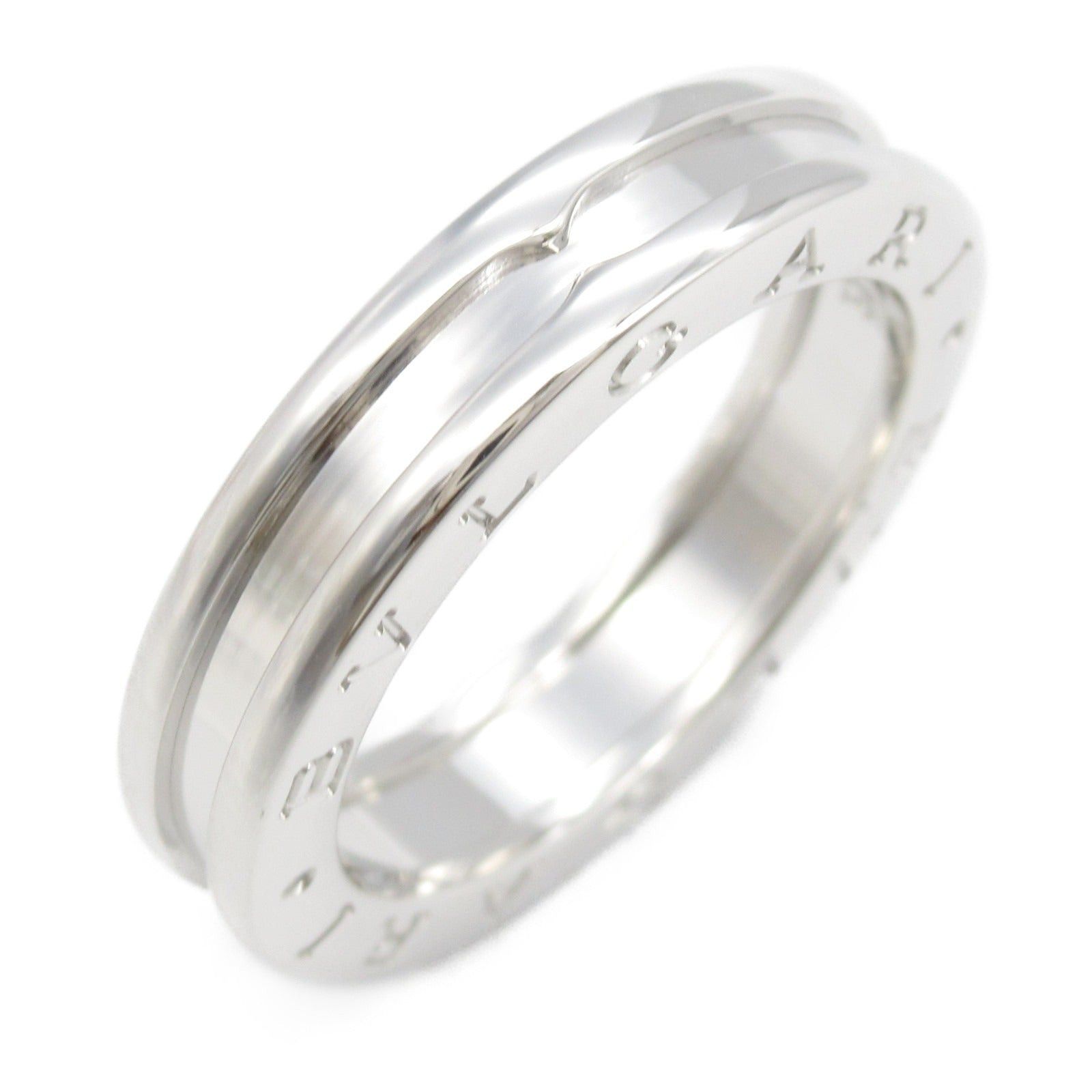 Bvlgari Bvlgari B Zero One Ring 1Belt K18Wg (White Gold) Silver Size ONE SIZE - 1 Thumbnail