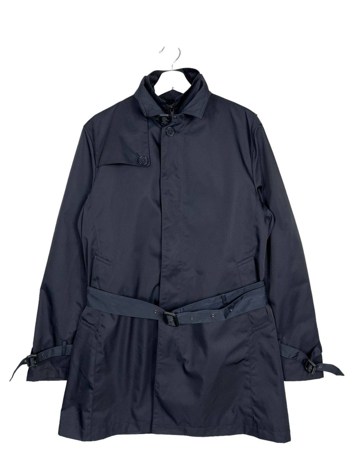 Barneys New York 🔥 BARNEYS NEW YORK INSULATE TRENCH COAT Size US XL / EU 56 / 4 - 1 Thumbnail