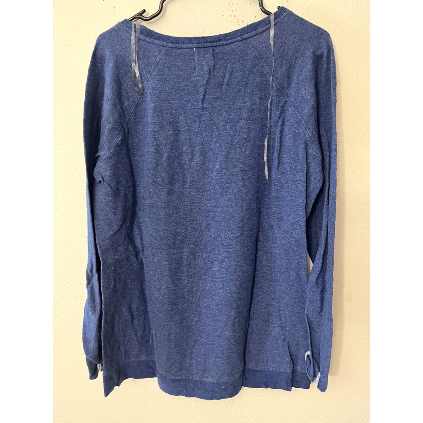 Alfani Alfani Intimates Top Women's Pajama Long Sleeve Blue L Size L / US 10 / IT 46 - 3 Thumbnail