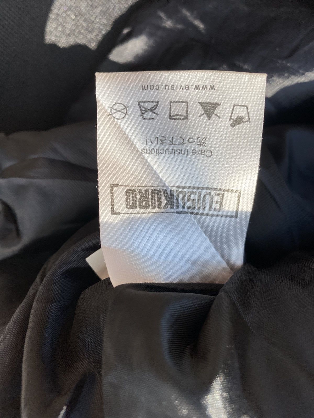 Evisu × Vintage 90’s EVISUKURO Y2K JAPAN RARE BIG LOGO LIGHT BOMBER JACKET Size US L / EU 52-54 / 3 - 7 Thumbnail