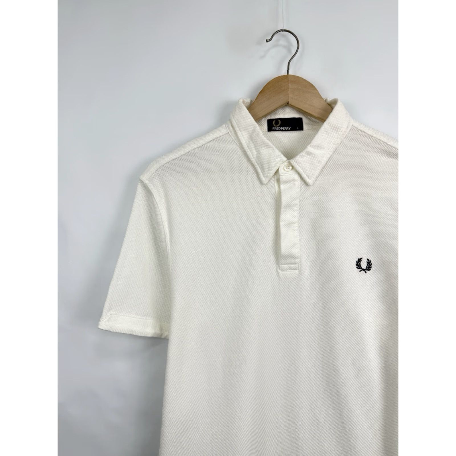 Fred Perry VINTAGE Fred Perry Tennis Polo T-Shirt Men L White Retro 90s Y2K Rare Hype Retro Polo Tee Size US L / EU 52-54 / 3 - 4 Thumbnail