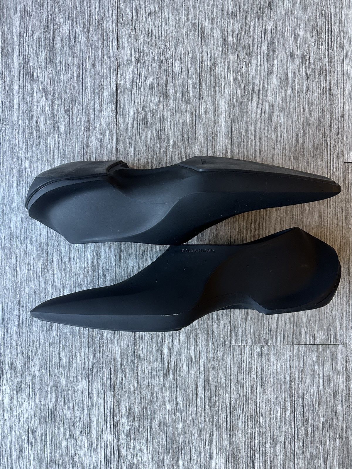 Balenciaga Balenciaga Space Shoe Matte Black Size US 10 / EU 43 - 9 Thumbnail