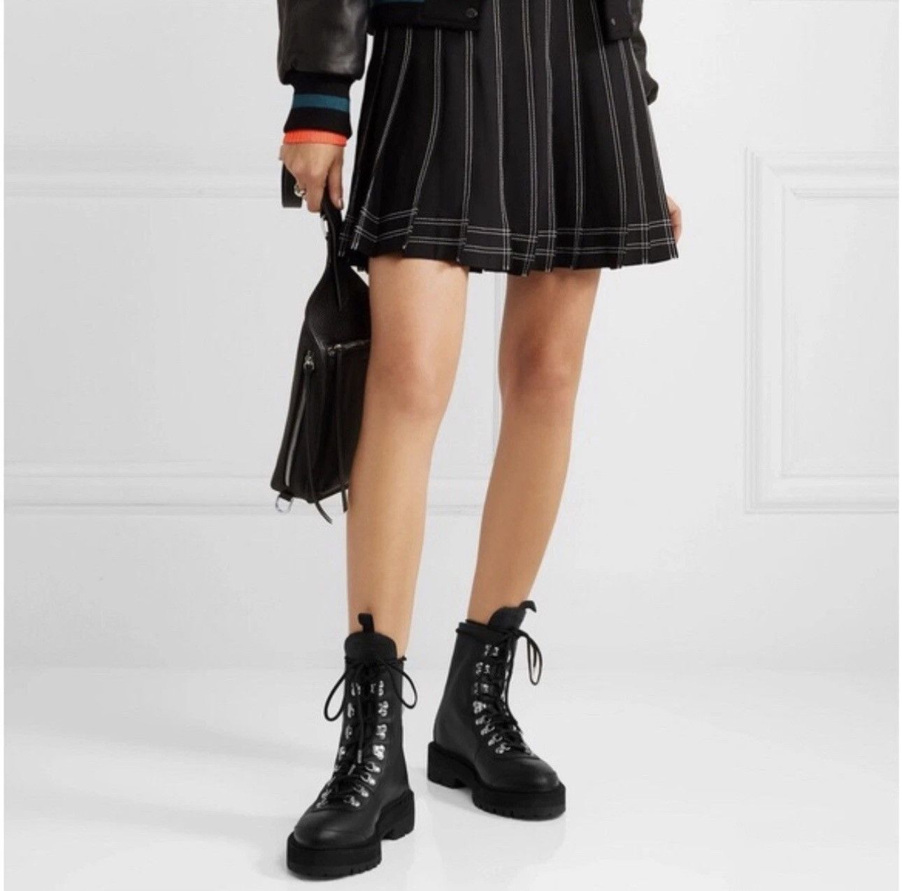 Off-White Off-White Woman’s Black Hiking Boots Size 39 EU / 8.5 US Size US 8.5 / IT 38.5 - 1 Thumbnail