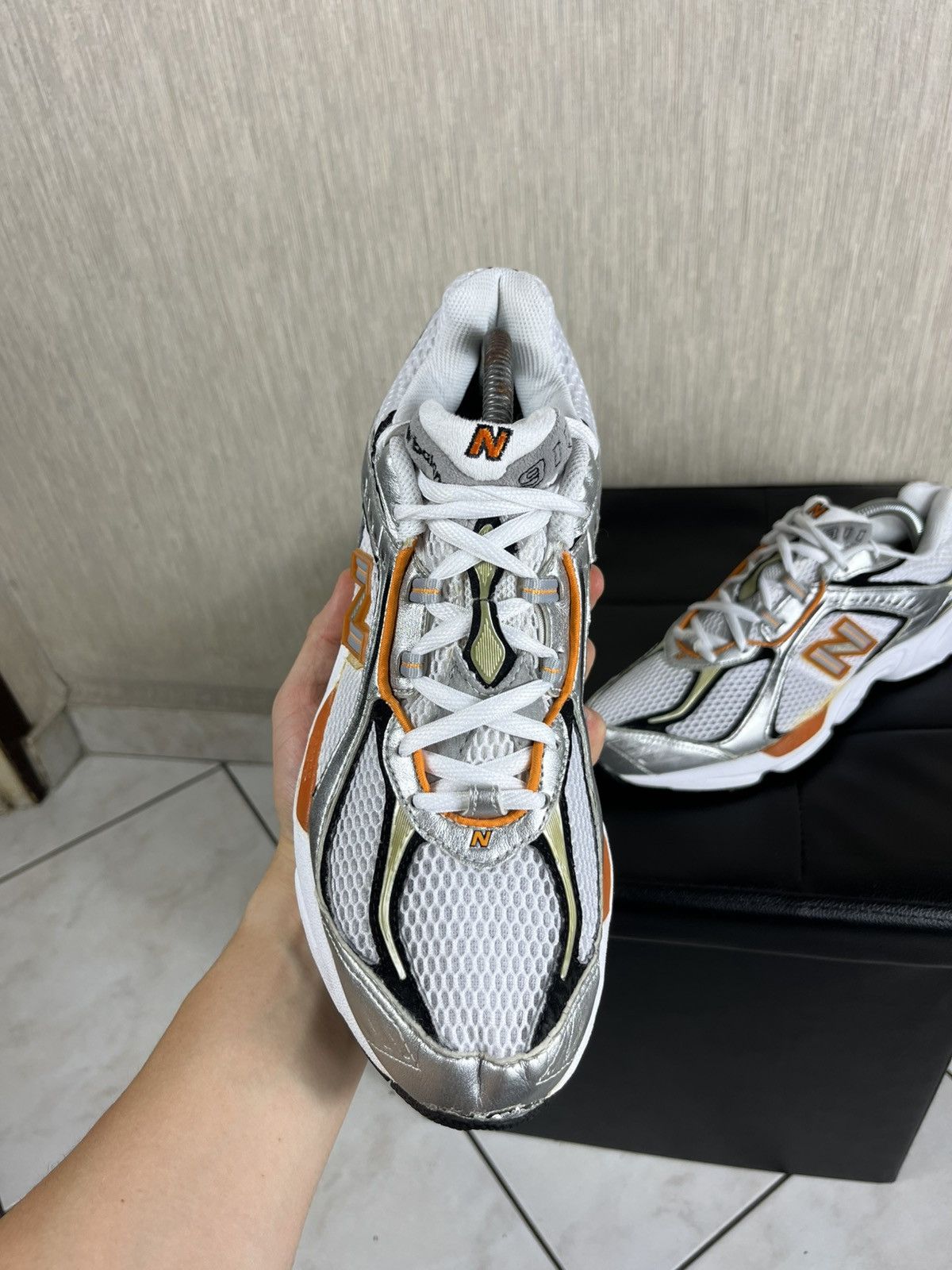 New Balance × Vintage Vintage New Balance 911 retro silver classic shoes sneakers Size US 9 / EU 42 - 6 Thumbnail