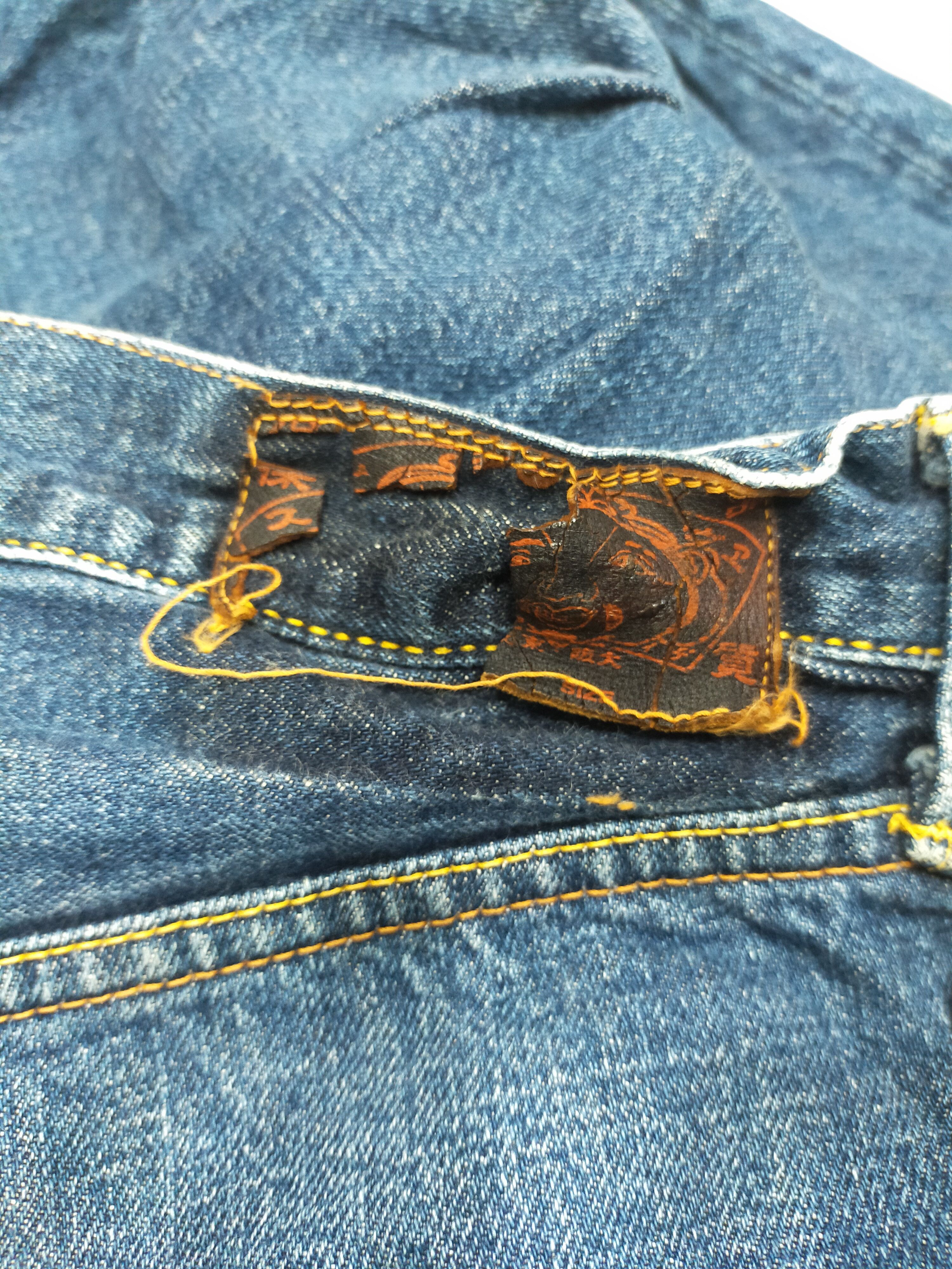 Evisu × Japanese Brand × Orslow Vintage Evisu Japan Selvedge Denim Size US 34 / EU 50 - 7 Thumbnail