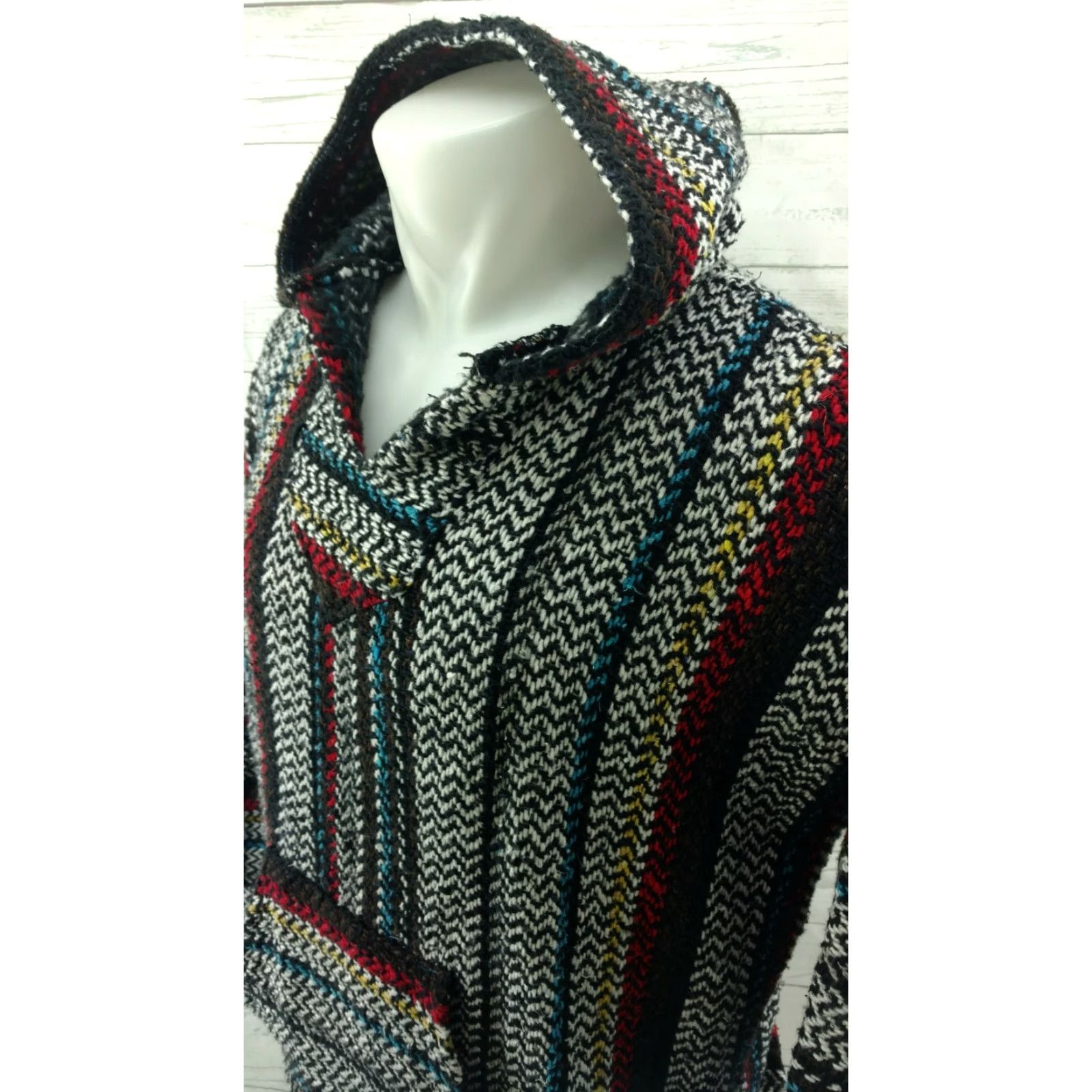 Vintage Baja Joe Mexico Unisex Hippie Baja Skater Surfer Pullover Hoodie Size Large Size US L / EU 52-54 / 3 - 3 Thumbnail