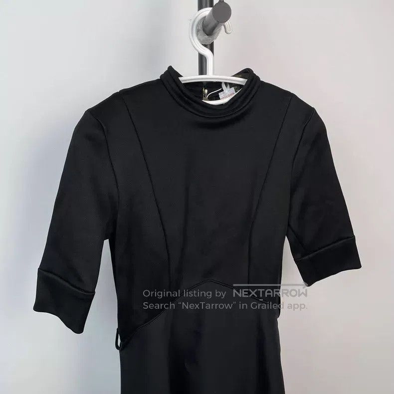 Louis Vuitton Louis Vuitton Zip waist black paneled half-sleeve dress Size XS / US 0-2 / IT 36-38 - 2 Thumbnail