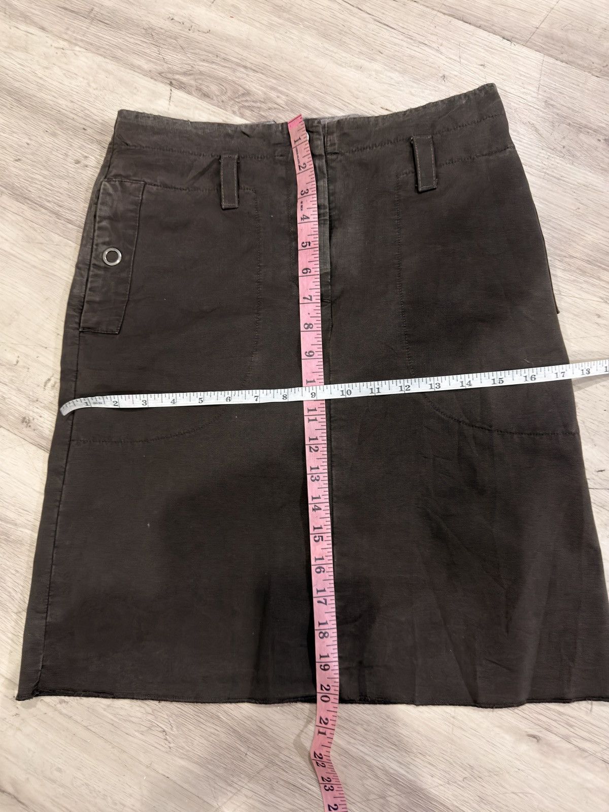 Maison Margiela MM6 Maison Margiela Brown Utility Skirt Size 27" / US 4 / IT 40 - 9 Thumbnail