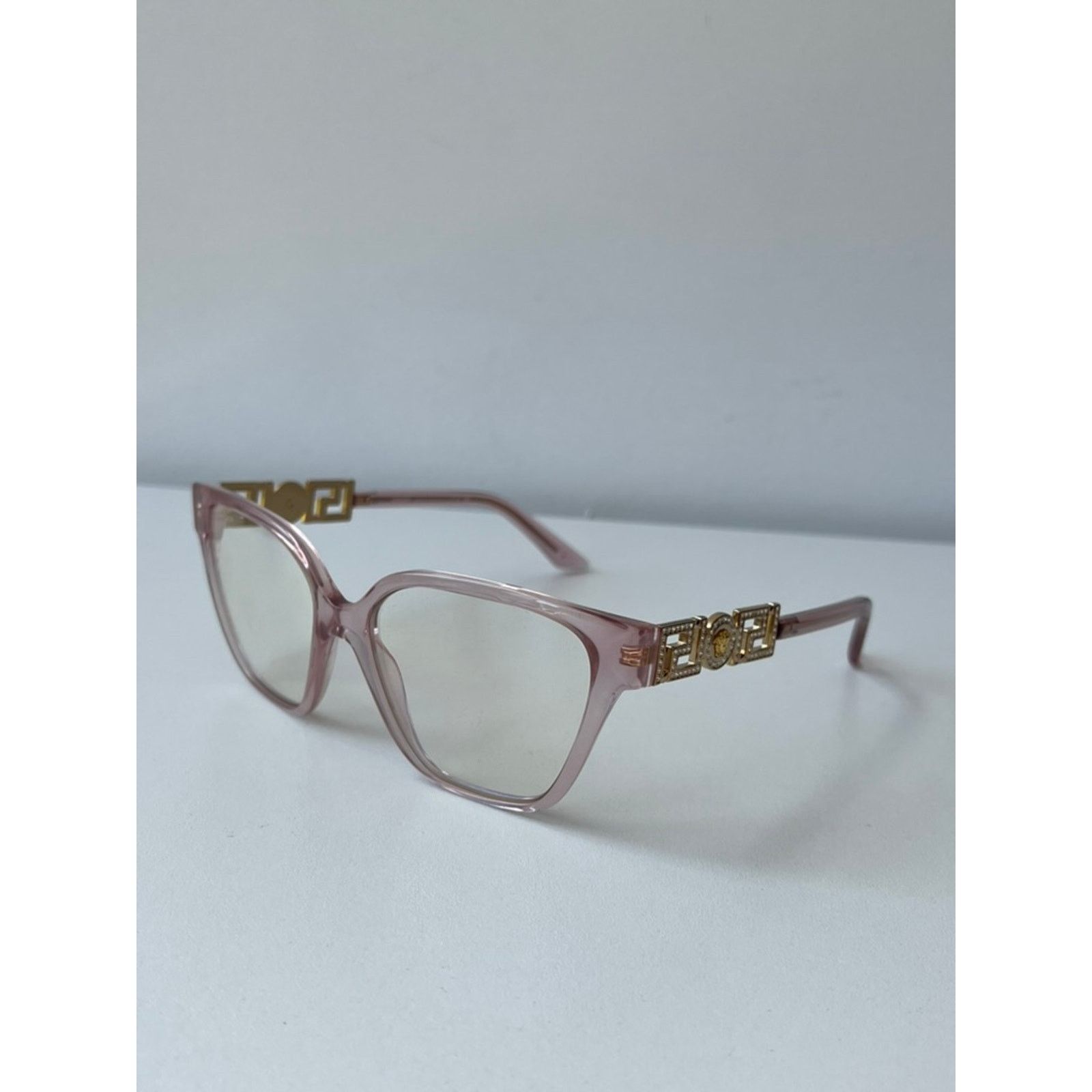 Versace NEW Versace VE3358-B Pink Crystal Strass Oversized Frames Size ONE SIZE - 5 Thumbnail