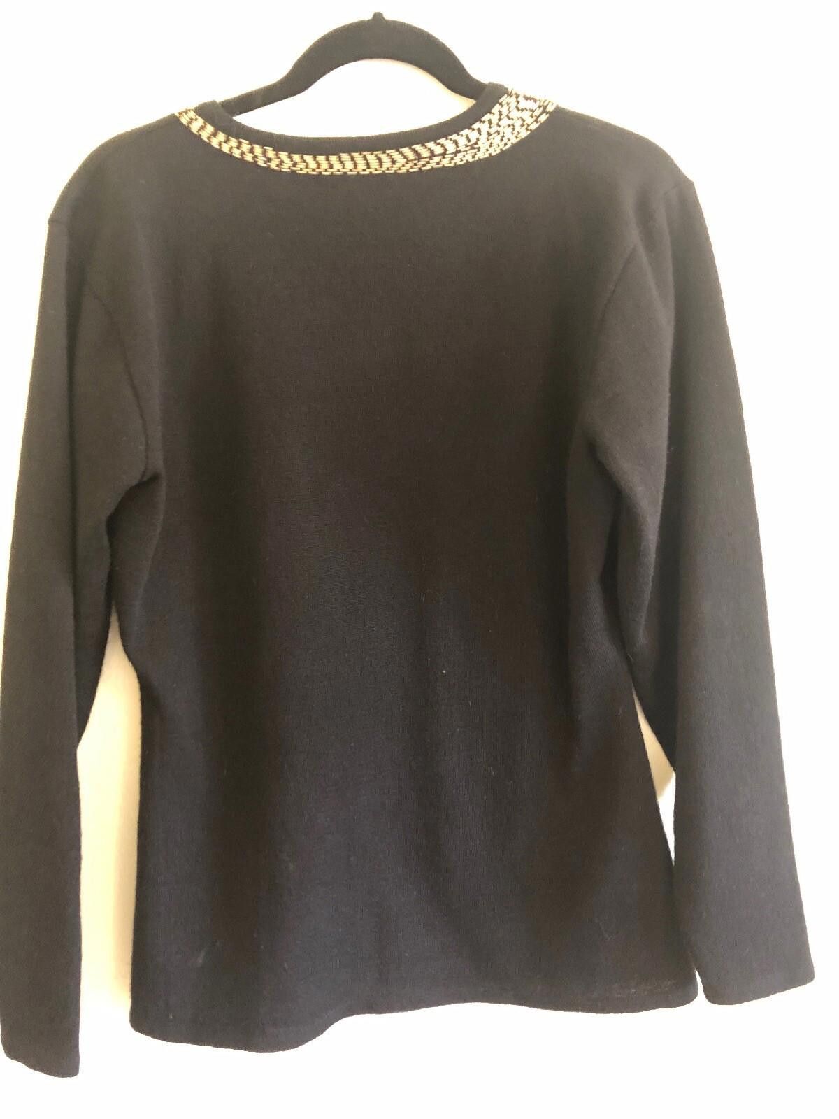 Designer MARISA CHRISTINA EMBELLISHED SWEATER VINTAGE SIZE M/L Size S / US 4 / IT 40 - 4 Thumbnail