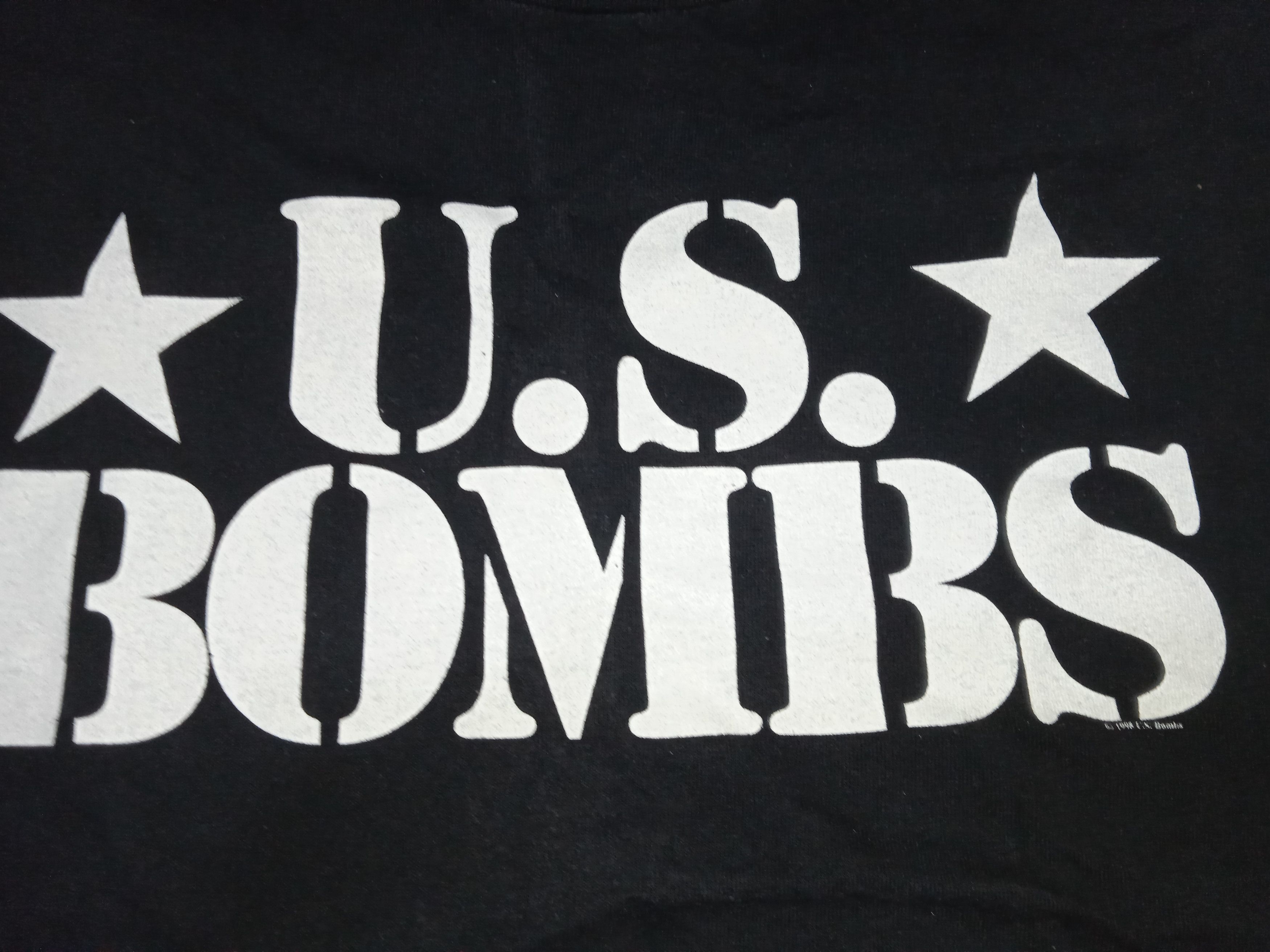 Band Tees Vintage 90s U.S. Bombs 1998 Hellcat Records T Shirt Punk Size US L / EU 52-54 / 3 - 4 Thumbnail