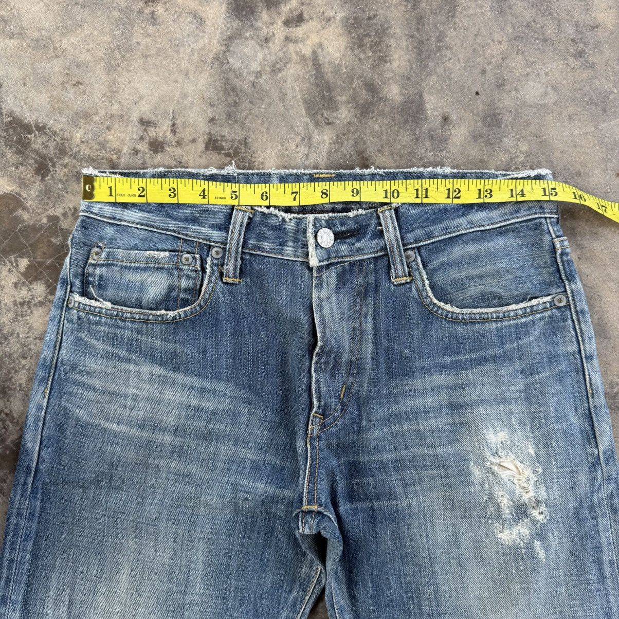 Edwin W30 VINTAGE EDWIN FADED RIPPED JEANS DENIM PANTS Size US 30 / EU 46 - 6 Thumbnail