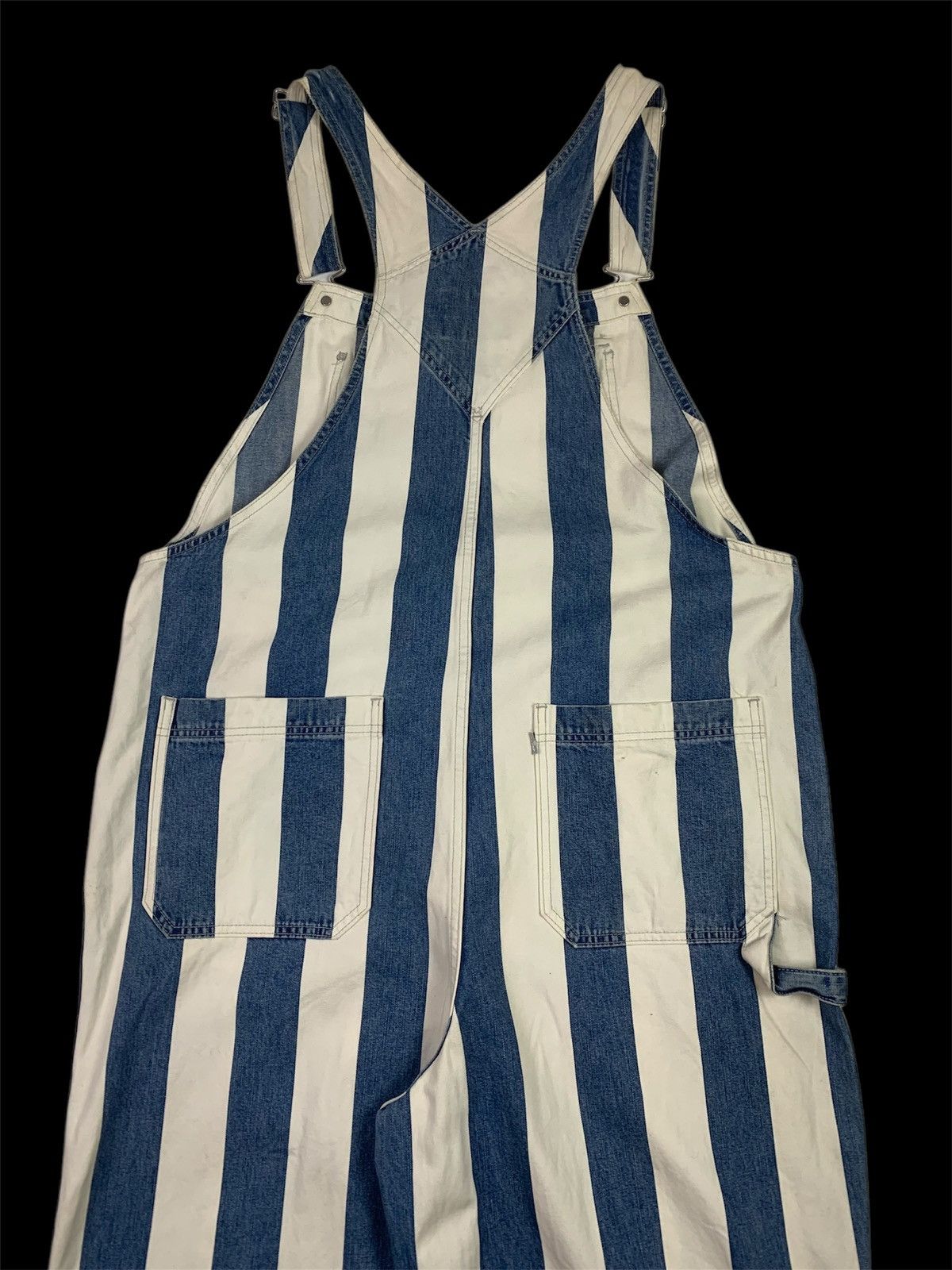 Levi's × Levi's Vintage Clothing × Vintage Overall Levis silvertab striped size XL Size US 40 / EU 56 - 3 Thumbnail