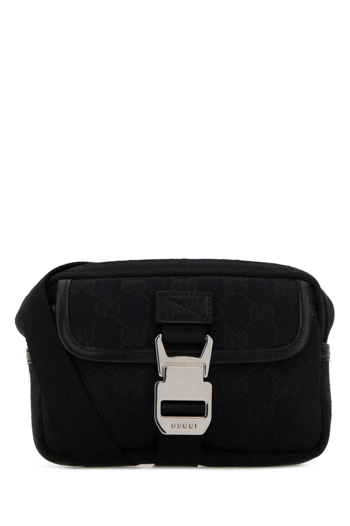 Gucci Black Canvas Mini Crossbody Bag Size ONE SIZE - 1 Thumbnail