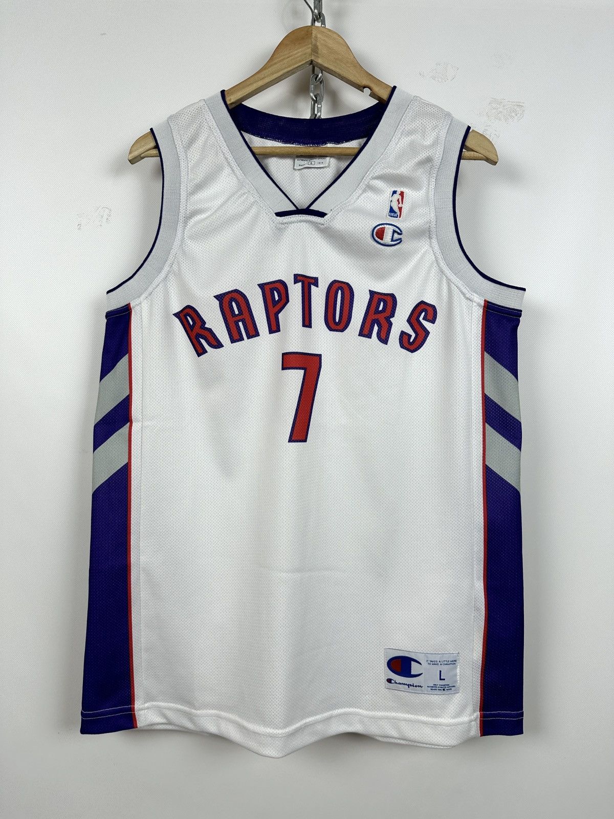 Vintage Champion Toronto Raptors NBA Bargnani #7 Jersey