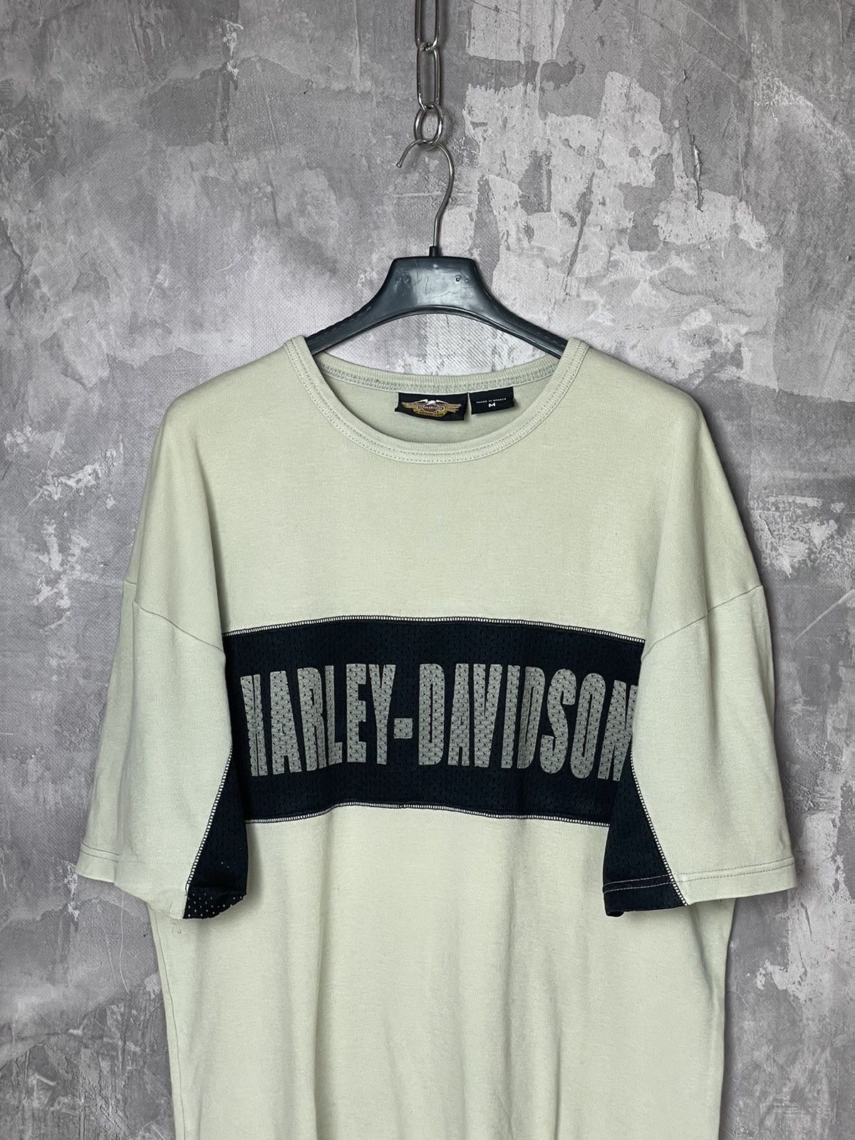 Harley Davidson × Vintage Vintage 90s Harley Davidson Motorcycle Official T-shirt Size US M / EU 48-50 / 2 - 2 Thumbnail